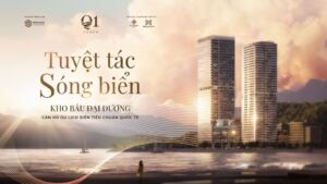 Q1 Tower Quy Nhơn: Cảm hứng thiết kế từ những con sóng dịu êm bên bờ đại dương xanh thẳm