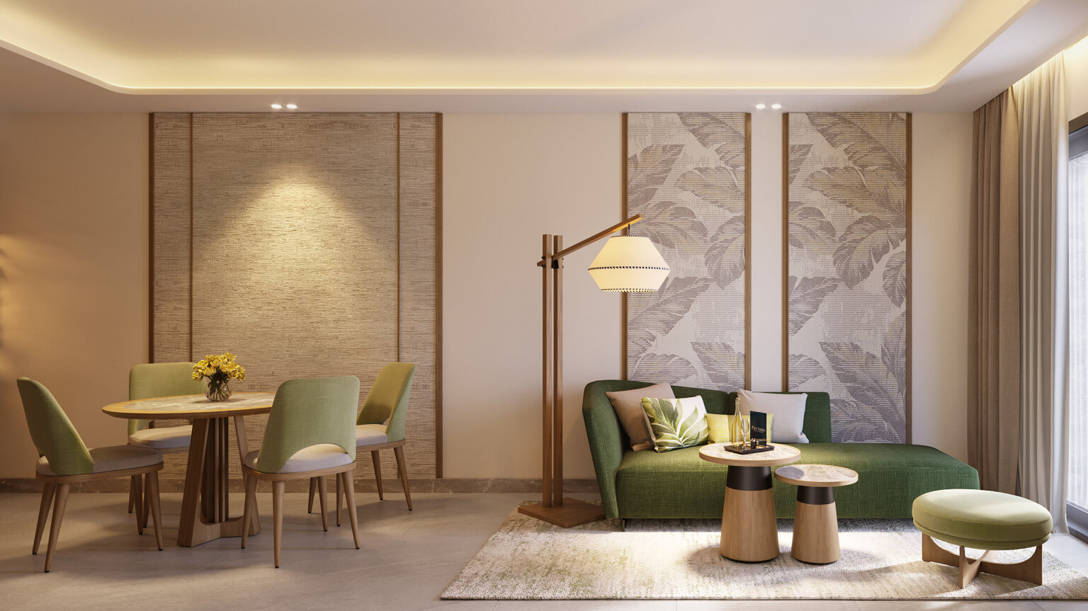 nội thất căn hộ q1 tower quy nhơn